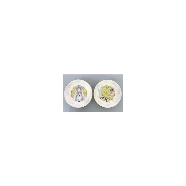 中古皿・ボウル 鶴丸国永 祝い小皿(2枚1セット) 第6弾 「刀剣乱舞-ONLINE-」 ファミマオンライン限定