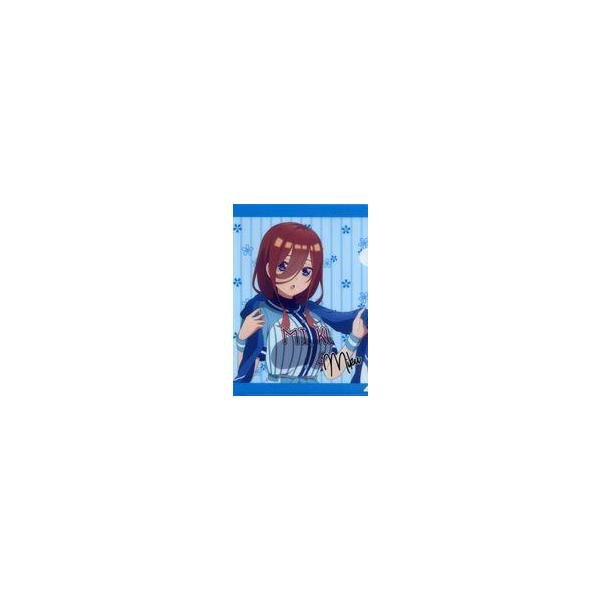 中古クリアファイル 中野三玖 A4クリアファイル 「映画 五等分の花嫁×スポーツ報知」 C100グッズ