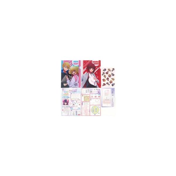 中古クリアファイル 集合 謎付きクリアファイルセット 「リアル脱出ゲーム×【推しの子】仕組まれたスキャンダルからの脱出」