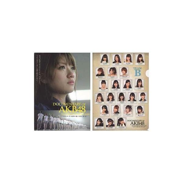 中古クリアファイル(女性アイドル) チームB A4クリアファイル「DOCUMENTARY of AKB48 No flo