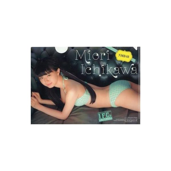 中古クリアファイル(女性アイドル) 市川美織(NMB48) B5特製クリアファイル ヤングチャンピオン 2014年14号付録