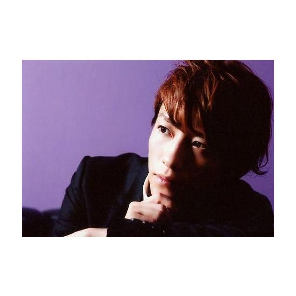 商品名：中古生写真(男性) 鈴木拡樹/横型・顔アップ・衣装黒・視線左・右手顎・背景紫/イベント「いんぷろ by拡樹III」ブロマイド生写真(男性)/俳優