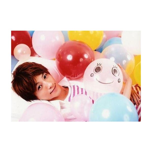 商品名：中古生写真(男性) 鈴木拡樹/横型・上半身・仰向け・衣装ピンク・風船・両手腹/イベント「いんぷろ by拡樹III」ブロマイド生写真(男性)/俳優