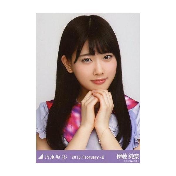 商品名：中古生写真(乃木坂46) 伊藤純奈/バストアップ・紅白衣装1/「2016.February-II」WebShop 限定生写真生写真(乃木坂46)/アイドル/乃木坂46