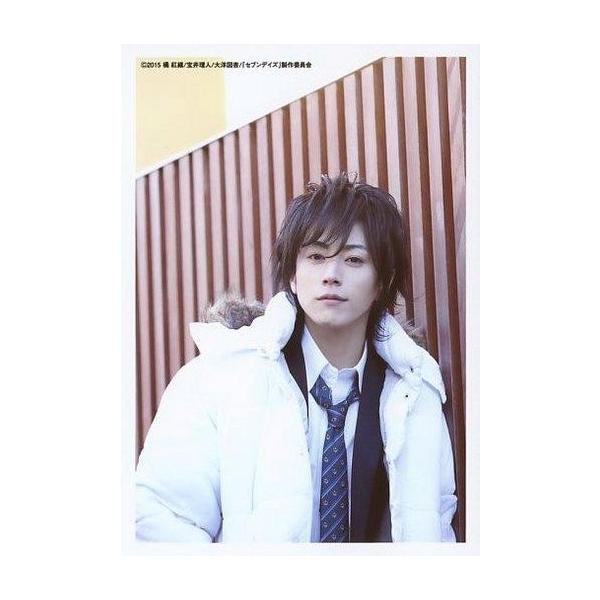 中古生写真(男性) 廣瀬智紀/バストアップ・衣装白.黒・ネクタイ・カメラ目線・野外/映画 「セブンデイズ MONDAY→THURSDAY」先行上