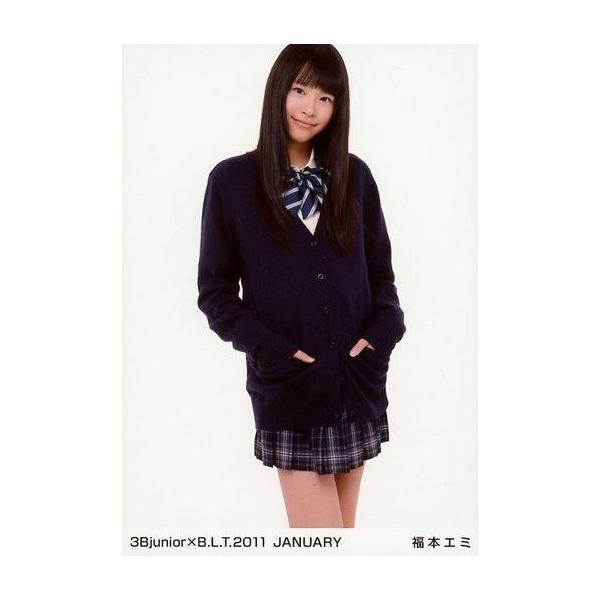 中古生写真(女性) 福本エミ/3Bjunior×B.L.T.2011 JANUARY