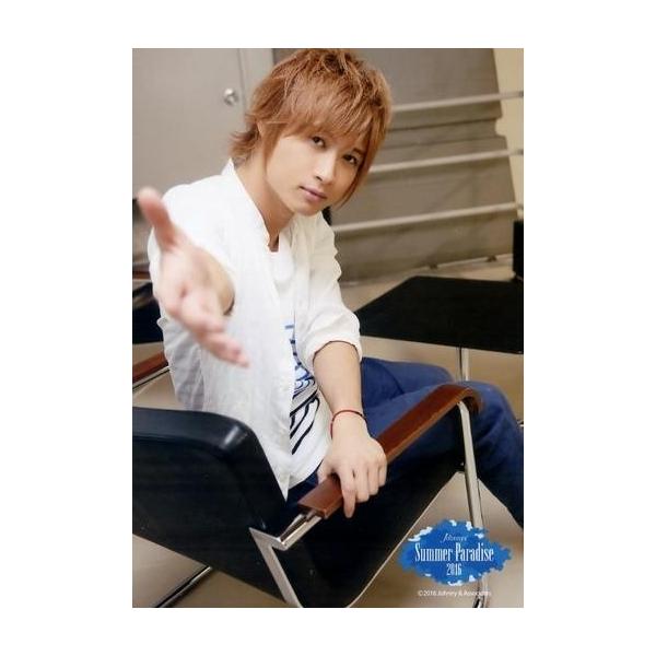 中古生写真(ジャニーズ) A.B.C-Z/橋本良亮/膝上・座り・衣装白.青・右手前/Summer Paradise 2016「ハシツアーズ 〜もうかわ