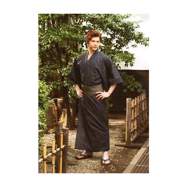 Cdjapan 中古生写真 男性 滝川広大 河村隆 全身 浴衣黒 両手腰 顔右向き 私服ショット ミュージカル テニスの王子様 3rdシーズン 青学vs Proxy Shopping Service Yahoo Shopping