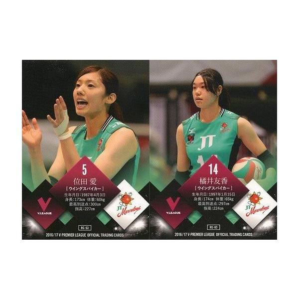 中古スポーツ 63 [レギュラーカード] ： 位田愛/橘井友香