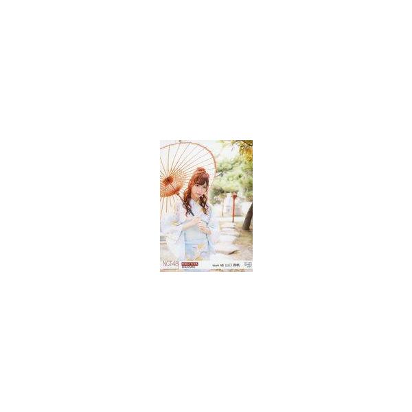 中古生写真(AKB48・SKE48) 01423：山口真帆/「2017.AUG.」「新潟市内神社」ロケ生写真ランダム