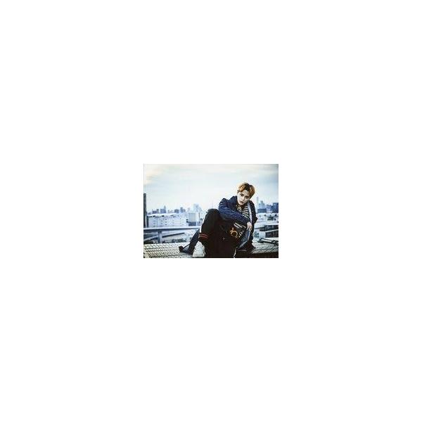 中古生写真(男性) XOX(KISS HUG KISS)/バトシン/横型・膝上・衣装黒・ハーリキンチェック柄・座り・右手