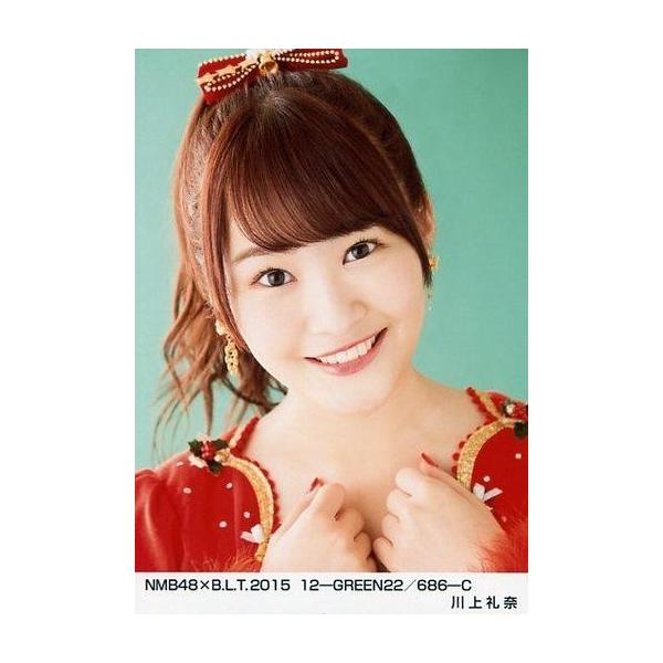 中古生写真(AKB48・SKE48) 川上礼奈/NMB48×B.L.T.2015 12-GREEN22/686-C