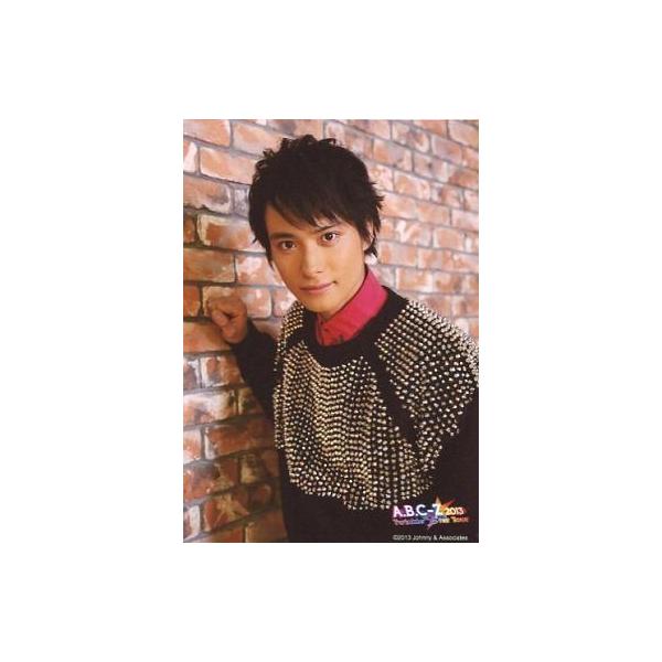 中古生写真(ジャニーズ) A.B.C-Z/戸塚祥太/上半身・衣装黒・右手壁・背景レンガの壁/Twinkle Twinkle Star Tour 2013