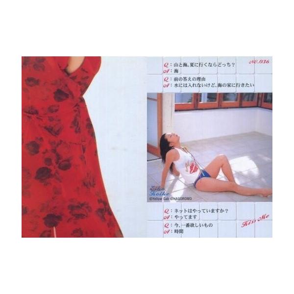 中古コレクションカード(女性) 036：小池栄子/小池栄子トレーディングカード emotions (ハゴロモ)