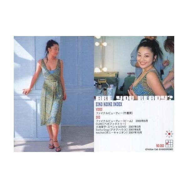 中古コレクションカード(女性) 060：小池栄子/小池栄子トレーディングカード emotions (ハゴロモ)