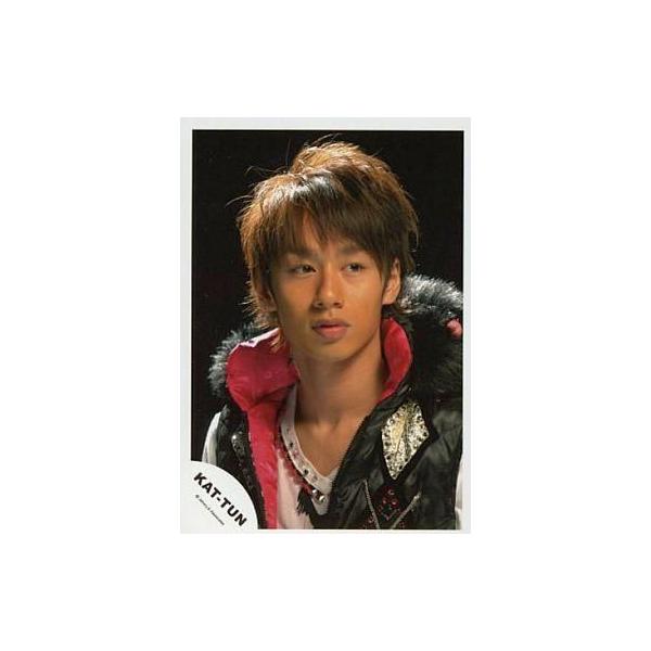 中古生写真(ジャニーズ) KAT-TUN/中丸雄一/黒のダウンジャケット/バストアップ/背景黒/公式生写真