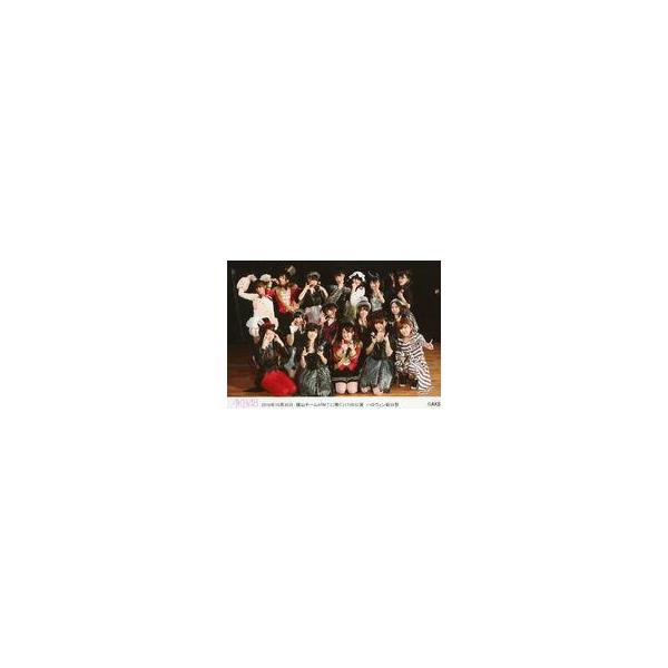 中古生写真(AKB48・SKE48) AKB48/集合/横型・2016年10月30日 横山チームA「M.T.に捧ぐ」17：00公演 ハロウィン前夜祭/AKB48劇場公
