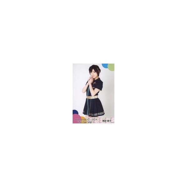 中古生写真(AKB48・SKE48) 岡田奈々/膝上/「AKB48 全国ツアー2019