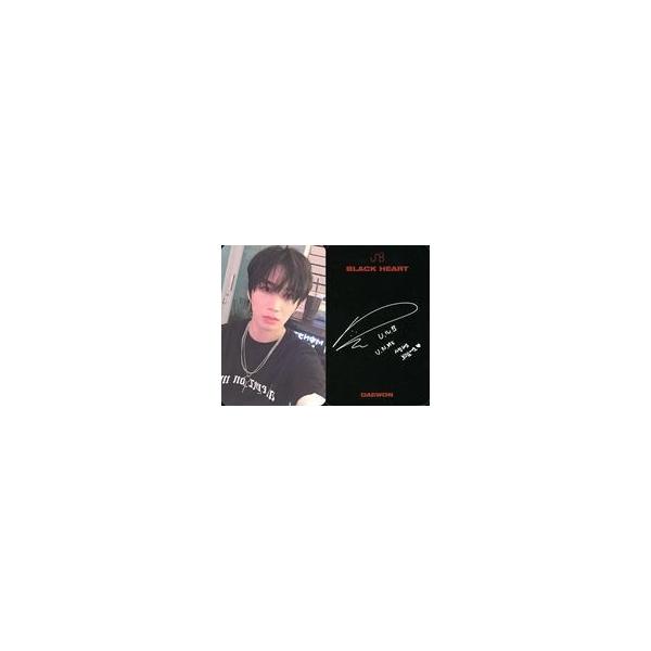 中古コレクションカード(男性) UNB/デウォン(from.MADTOWN)/裏面黒・印刷サイン入り/CD「2nd Mini Album