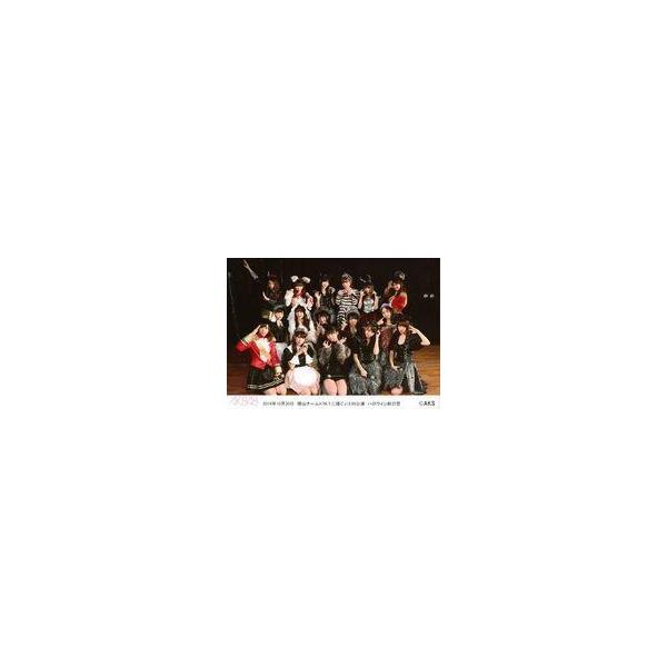中古生写真(AKB48・SKE48) AKB48/集合/横型・2016年10月30日 横山チームA「M.T.に捧ぐ」13：00公演 ハロウィン前日祭・2Lサイズ/AK