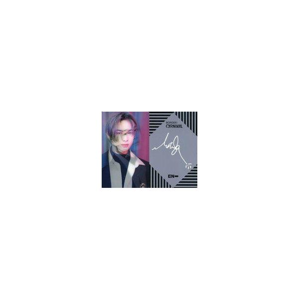 中古コレクションカード(男性) ENHYPEN/ニキ(NI-KI)/裏面印刷サイン入り/CD「BORDER ： CARNIVAL(HYPE ver.)」封入特典レン