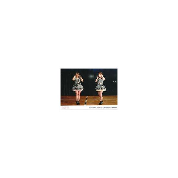 中古生写真(AKB48・SKE48) 鈴木くるみ・山根涼羽/横型・2022年4月8日 「何回だって恋をする」19：00公演・2Lサイズ/AKB48劇場公演記念集