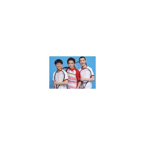 中古生写真(男性) りょうた(堀尾聡史)・戸塚世那(加藤勝郎)・市川愛大(水野カツオ)/横型・上半身・キャラクターショット/ミュージ