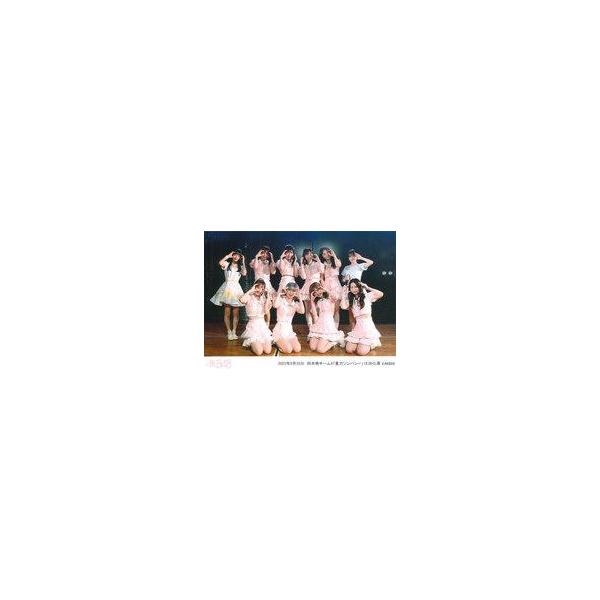 中古生写真(AKB48・SKE48) AKB48/集合(10人)/横型・2022年8月23日 向井地チームA「重力シンパシー」18：30公演・2Lサイズ/AKB48劇場公演