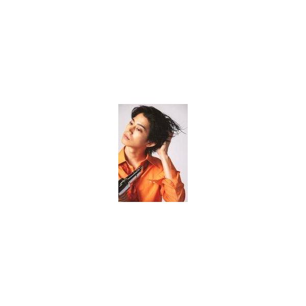 中古生写真(男性) 高橋健介/「高橋健介バースデーイベント2023」L版ブロマイド ver. オレンジシャツ