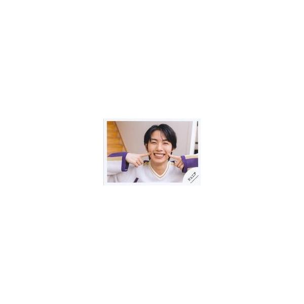 中古生写真(STARTO) ジュニア/阿達慶/横型・バストアップ/プロフィール写真撮影オフショット2024/公式生写真