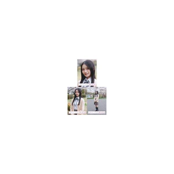 中古生写真(坂道シリーズ) ◇櫻坂46/浅井恋乃未/櫻坂46ランダム生写真【四期生お披露目制服】 3種コンプリートセット