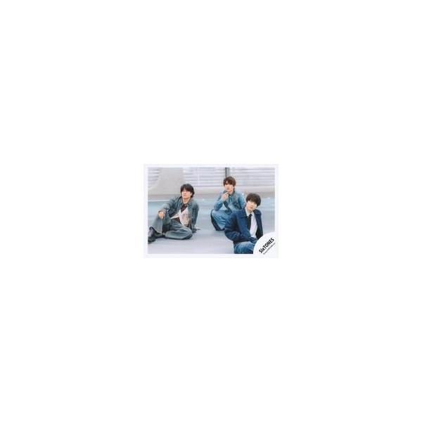 中古生写真(STARTO) SixTONES/松村北斗・高地優吾・森本慎太郎/横型・全身/シングル「Stargaze」MV＆ジャケ写オフショット/公式生写真