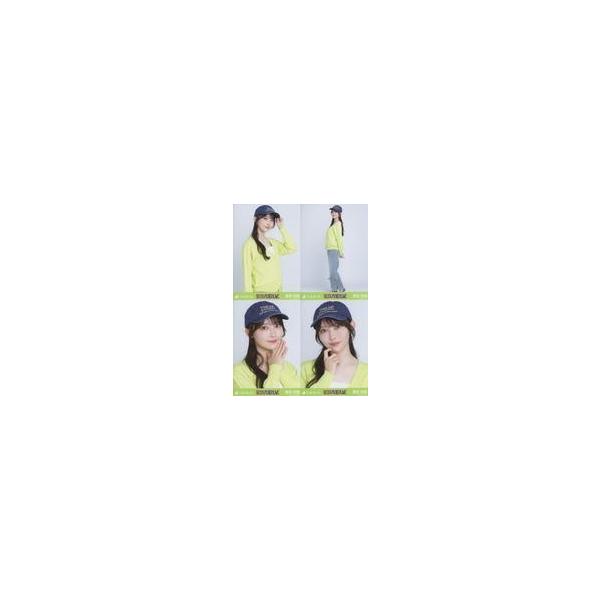 中古生写真(坂道シリーズ) ◇乃木坂46/黒見明香/「乃木坂46 38thSGアンダーライブ」ランダム生写真 黄緑 x 青 4