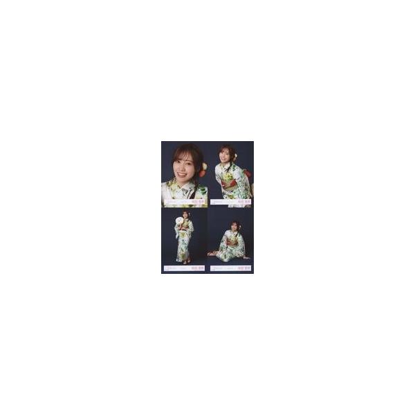 中古生写真(坂道シリーズ) ◇櫻坂46/松田里奈/櫻坂46ランダム生写真【2026年 浴衣】 4種コンプリートセット