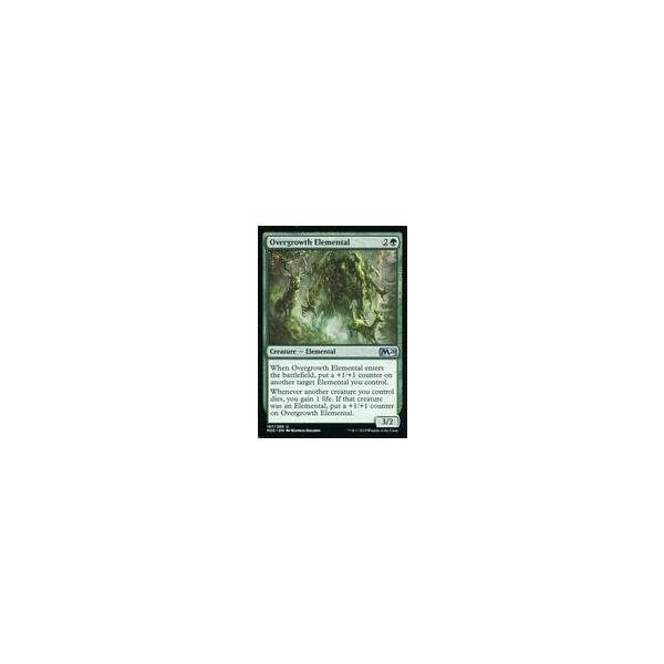 中古マジックザギャザリング [UC]：Overgrowth Elemental/はびこる精霊