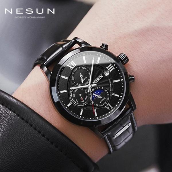 腕時計 スイス Nesun メンズ 革バンド 防水 レロジオ Buyee Buyee Japanese Proxy Service Buy From Japan Bot Online