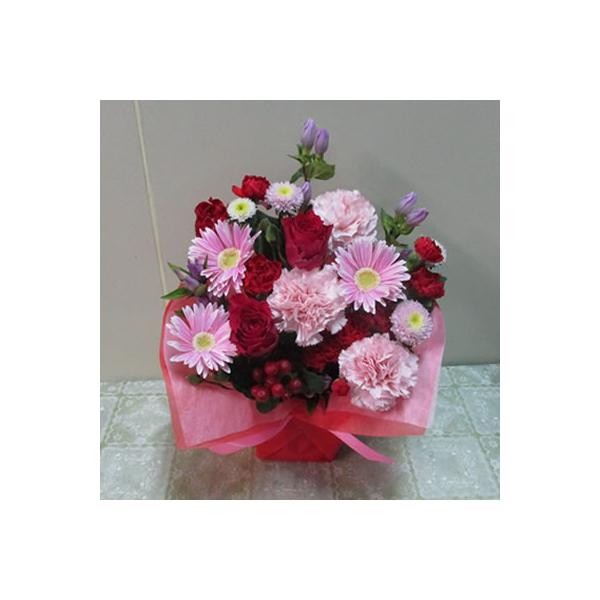 フラワーアレンジメント アレンジ花(Ｍ) 7000円(税別) 40cm位  お祝い 開店 開業 開院 結婚式 誕生日 花 フラワーギフト【flw-6000】