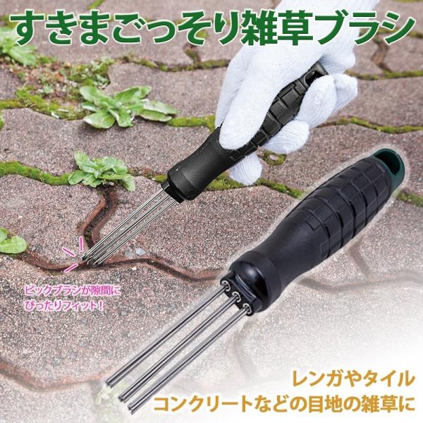 草抜き 道具 草むしり 便利 グッズ 雑草取り すきまごっそり雑草ブラシ Buyee Buyee 日本の通販商品 オークションの代理入札 代理購入