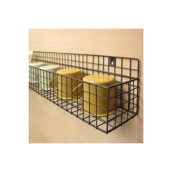 壁掛け棚 アイアン ワイヤーバスケット ガーデニング 棚 プランター 園芸 ワイヤーメッシュラックｌ Buyee 日本代购平台 产品购物网站大全 Buyee一站式代购 Bot Online