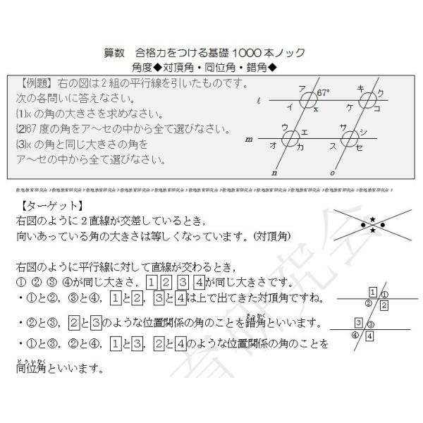 算数合格力をつける基礎1000本ノック 角度 Buyee 日本代购平台 产品购物网站大全 Buyee一站式代购bot Online