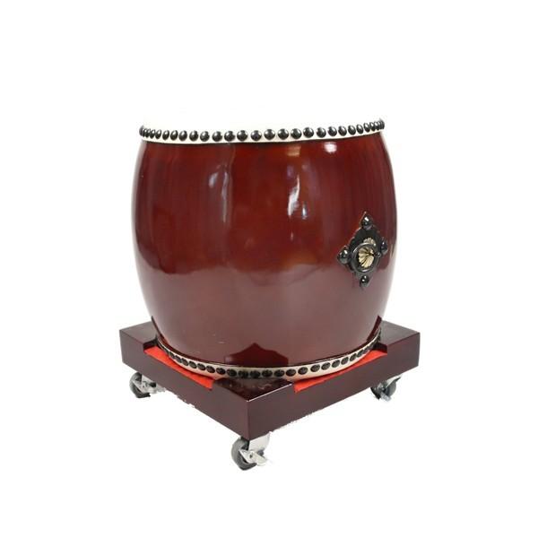 和太鼓　諏訪工芸　長胴太鼓　1.2尺耳無　台座・太鼓カバー付き 長胴太鼓 1.2尺（耳無し）重ね台座セット : 諏訪楽器 - 通販 - Yahoo