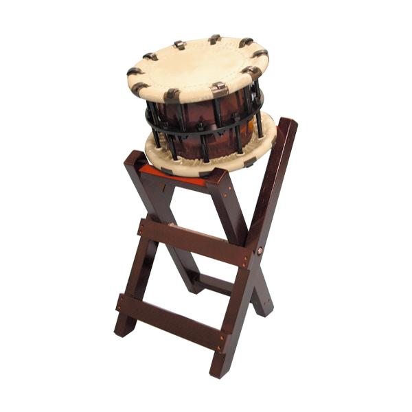 締太鼓(てれん太鼓) 楽天市場】締太鼓用テレン台 樫製 幅31,8cmX奥行40,2cmX高さ25cm