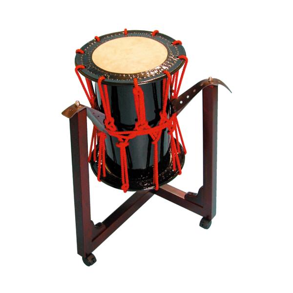 桶胴太鼓1.2尺（赤紐） 三柱台座セット : 諏訪楽器 - 通販