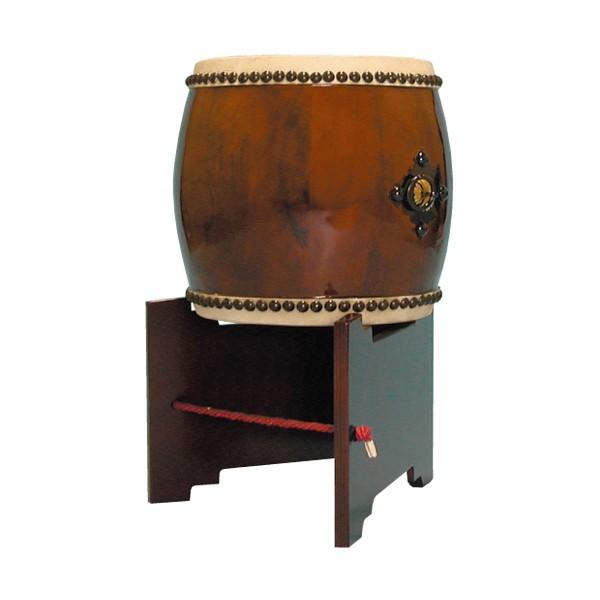 長胴太鼓 1.0尺（耳無し）V字台座セット 【1001-L】 : 諏訪工芸