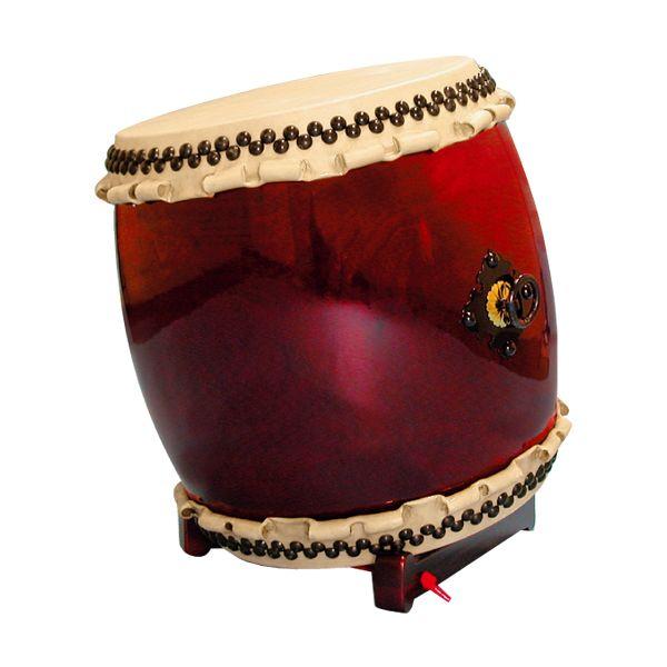 長胴太鼓 1.6尺（耳なし）カバー付き 諏訪工芸製 和太鼓