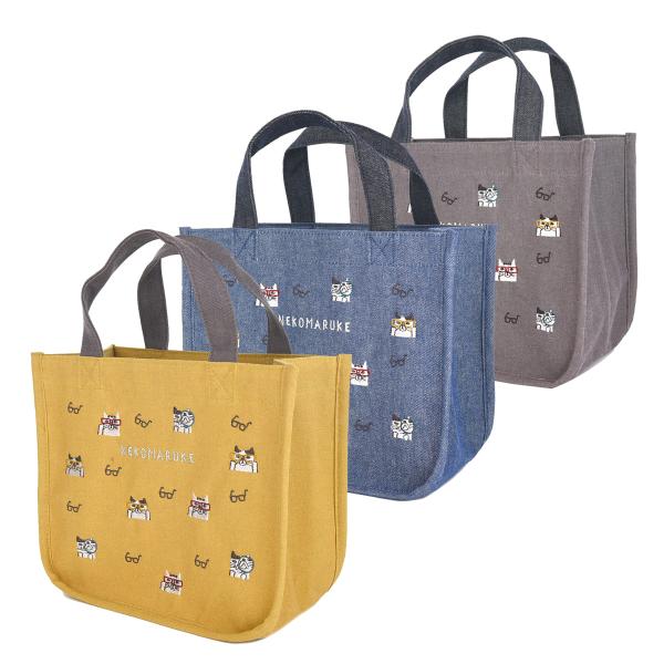 [Release date: July 11, 2024]ブランド：クスグルジャパン Kusuguru Japan品　番　：24-7509品　名　：ネコまるけ NEKOMARUKE STYLE  ランチバッグカラー　：#1/MU カラシ、#...