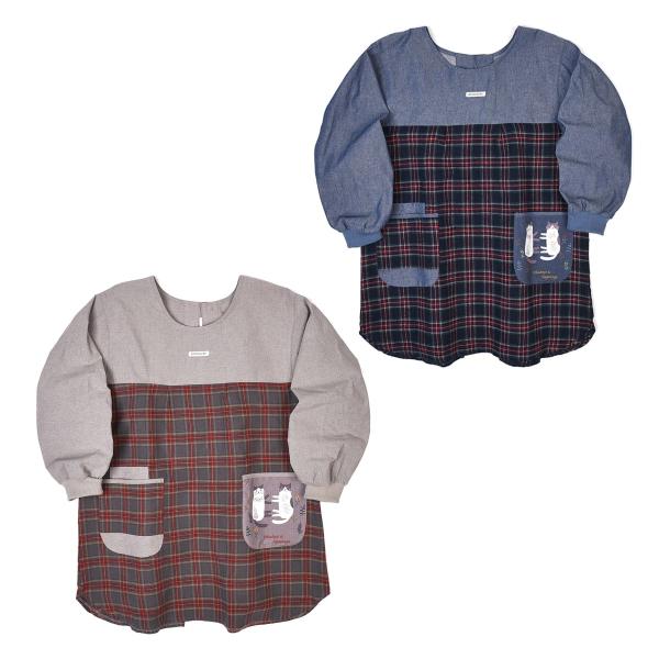 [Release date: August 6, 2024]ブランド：クスグルジャパン Kusuguru Japan品　番　：24-7558品　名　：キャラクター エプロン アラカルト なごなごさん 釦リボンあきリブカッポウカラー　：#3/...