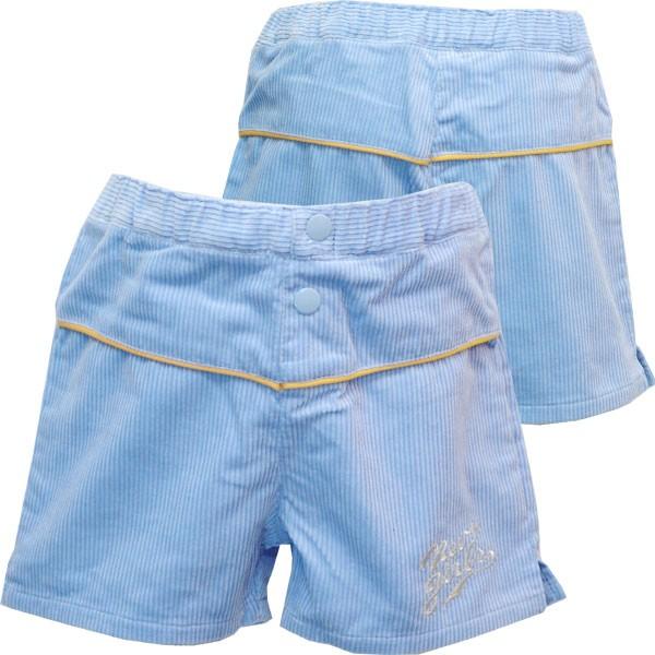 品質：綿100％ サイズ(総丈/ウエスト/股丈),80(21.5/43/5)100（22/48/5)※cm