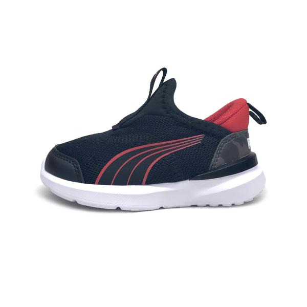 [Release date: March 21, 2025]ブランド：Puma プーマ品　名　：ベビー クルーズ イーズイン カモ スニーカー品　番　：400946カラー　：01-PUMA Black-For All Time Redサイズ...