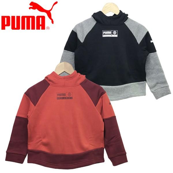 プーマ Puma キッズ ジュニア 子供服 男の子 アルファ アドバンス フーディー Fl 長袖 140 150cm 目を引くプーマのブランド名がフーディーにデザイン 19fw Suxel Import Store 通販 Yahoo ショッピング